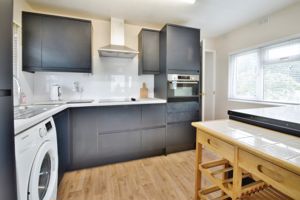 Kitchen from living room - click for photo gallery